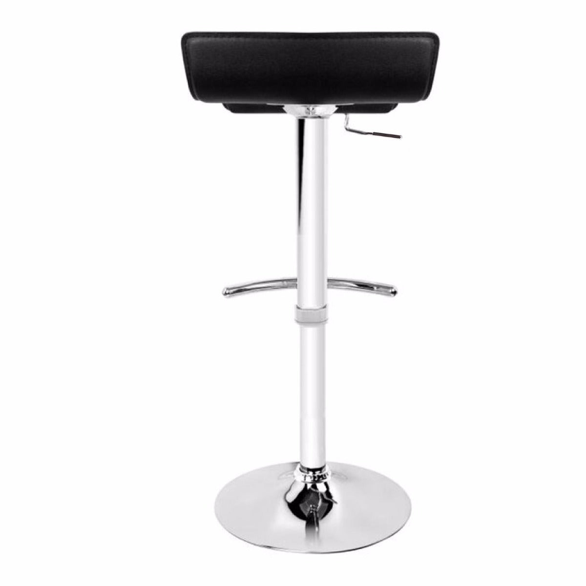 Set of 2 Mika Gas Lift Bar Stools Black